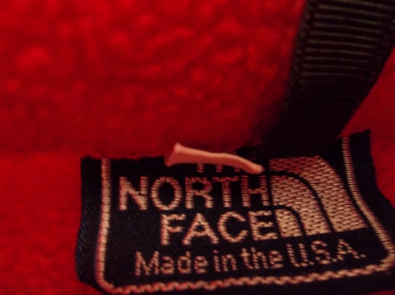Vintage Fleece Jacket Sweatshirt 1990s  The North… - image 7
