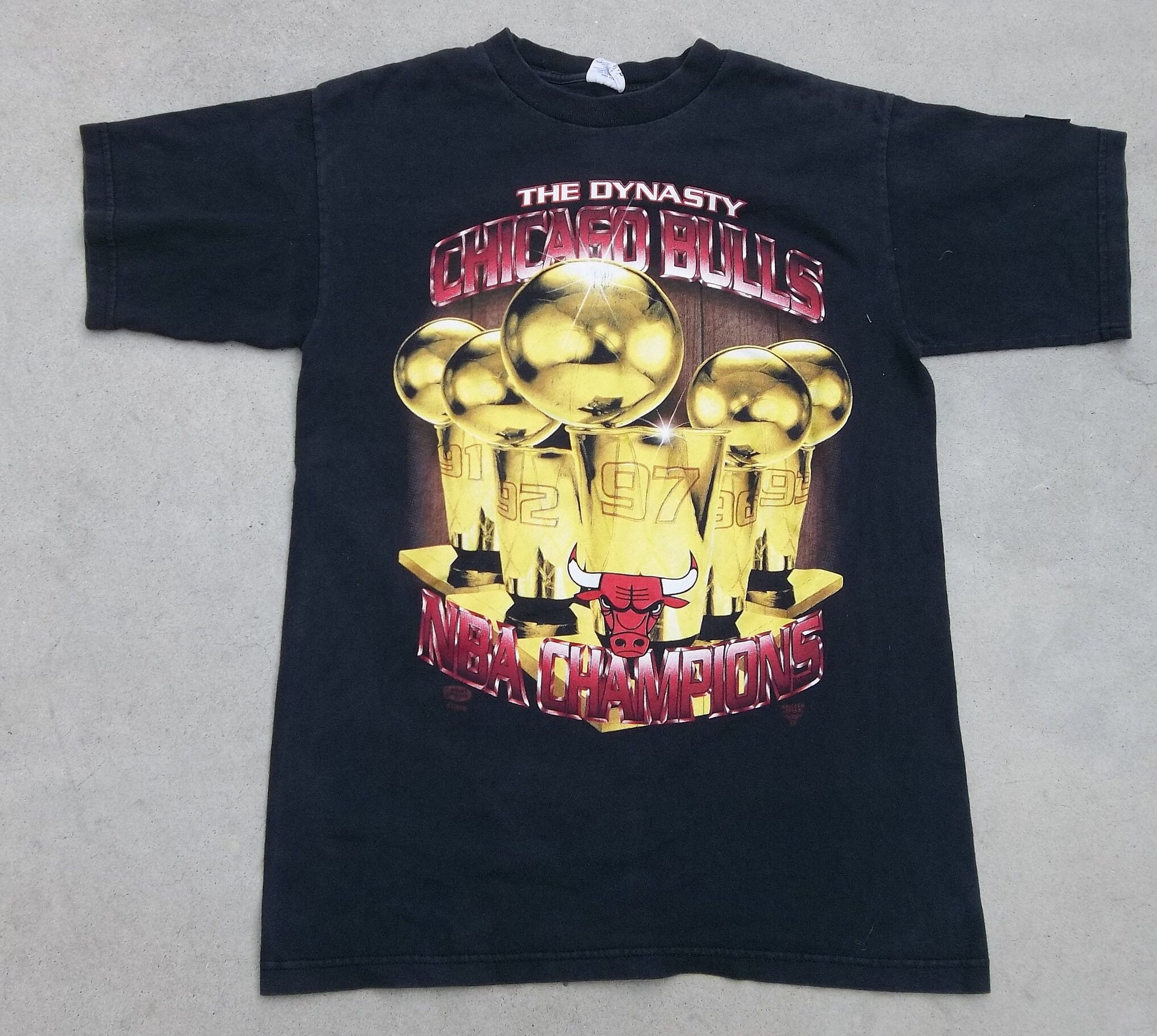 Vintage T-Shirt The Dynasty Chicago Bulls NBA Basketball 1990s ...