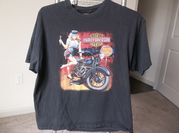 Retro T-Shirt Harley Davidson Monterey Bay Canner… - image 1