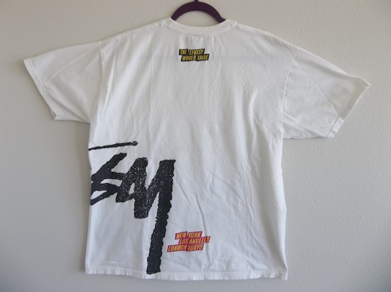 Stussy Archive Raglan Sleeve TShirt Navy Tag 90s 00s | eBay
