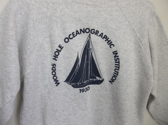 Vintage Sweatshirt Woods Hole Oceanography Instit… - image 3