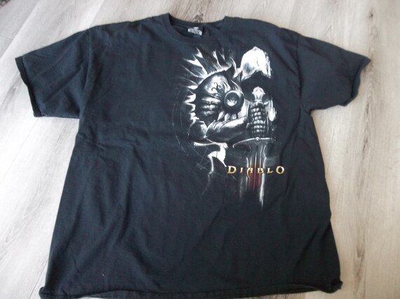 Vintage T shirt Diablo Blizzard 2X Tee Etsy