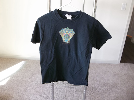 Retro T-shirt Frank Lloyd Wright 2000s Collectors Black Retro T-shirt Frank Lloyd Wright 2000s Collectors Black