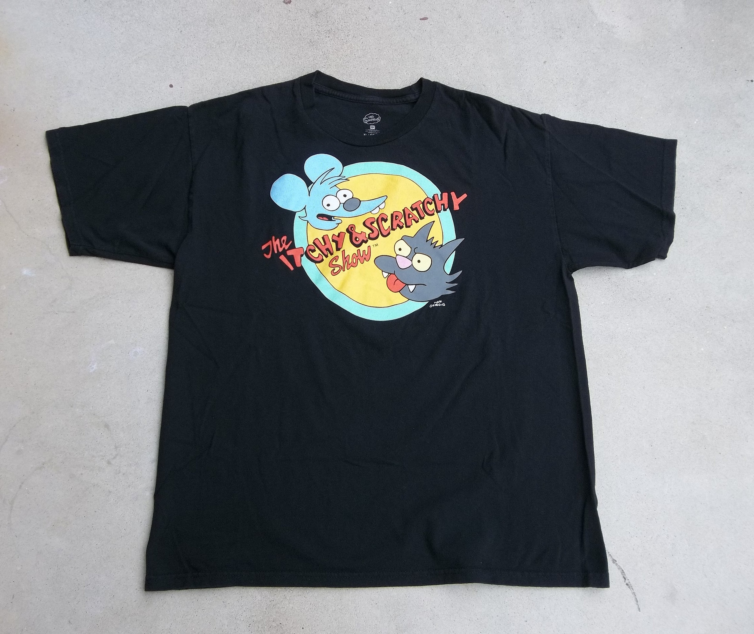 Vintage T-shirt the Itchy & Scratchy Show 2000s XL - Etsy Vintage T-shirt the Itchy & Scratchy Show 2000s XL - Etsy