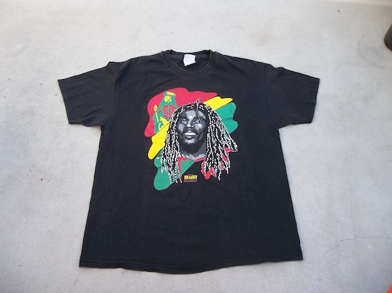 Vintage T-shirt Bob Marley Tribute tee Xl 1990s R… - image 1
