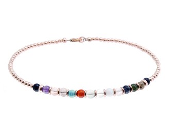 Rose Gold filled AA Geschenke, Dezentes 12 Schritt Geschenk, Sobriety Jahrestag Geschenke, Zwölf Schritt Geschenke Saubere Nüchterne Genesung, Alkoholiker Anonym
