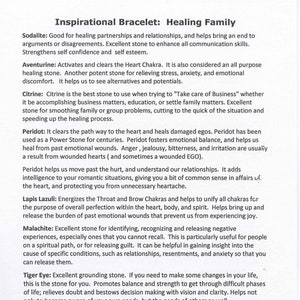 Familia curativa, Curación de pérdidas, Limpiar heridas pasadas, Perdón lleno de oro de 14 quilates, Abre el chakra del corazón, Relación de pareja Curación con cristales imagen 5