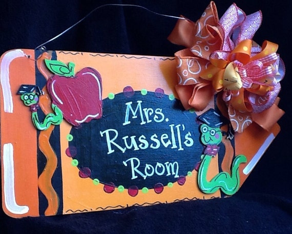 Teacher Door Sign Teacher Sign School Sign School Door Etsy