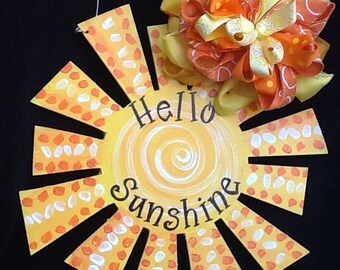 sun door hanger, sun door sign, summer door sign, summer door hanger, Sunshine door hanger, pool door sign, pool sign, pool decoration