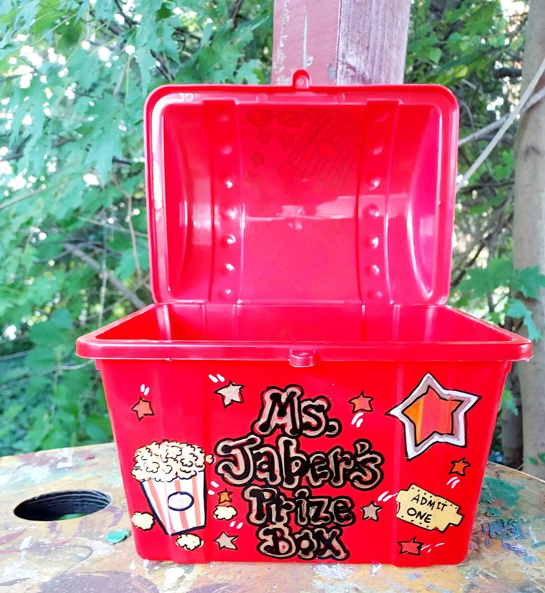Reward Box, Treasure Chest, School Reward Box, Bookworm Box, Teacher