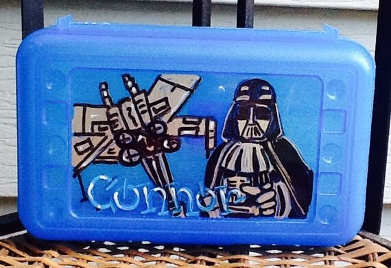 Star Wars Stormtrooper Pencil Case, Pencil Box - Blue