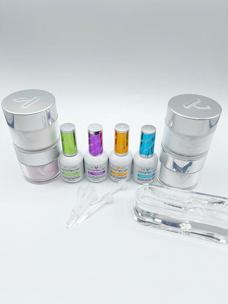 Triple Vitamin Dip Liquid For Nail Dip Powder Bottles Bond Etsy