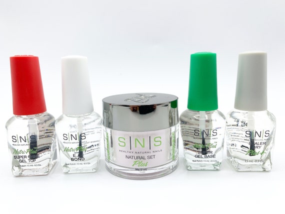 SNS Healthy Natural Nails Natural Set French White Dark - Etsy UK SNS Healthy Natural Nails Natural Set French White Dark - Etsy UK