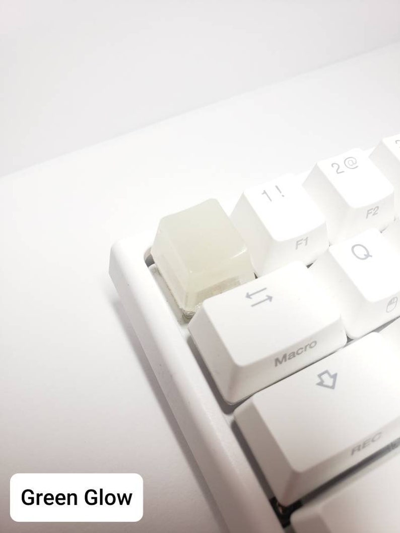 Glow in the Dark Keycap Green Glow Keycap Blue Glow Keycap Etsy