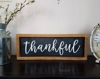 Thankful sign