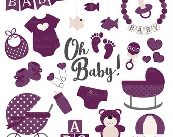 purple baby stuff