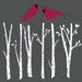 Premium Birch Tree Clipart & Vector Set - Birch Tree Clip Art, Birch ...