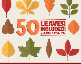 Professional Autumn Leaf Clipart, Autumn Leaf Vectors, Fall Leaves Clip Art, Fall Leaf Vectors, Autumn Clip Art, Autumn Vectors