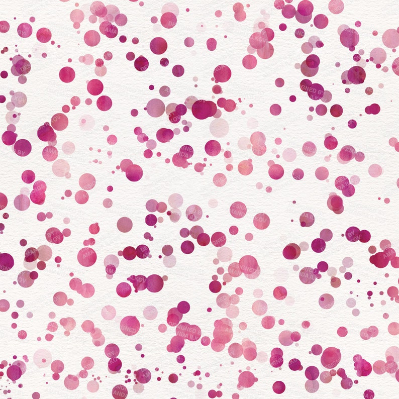 Premium Watercolor Bokeh Confetti Digital Papers Bokeh - Etsy