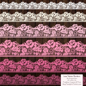 Bordi professionali in pizzo rosa - Bordo pizzo, Clipart pizzo, Pizzo Clip Art, Pizzo Pizzo, Pizzo vettoriale, Clipart matrimonio, Clip Art matrimonio