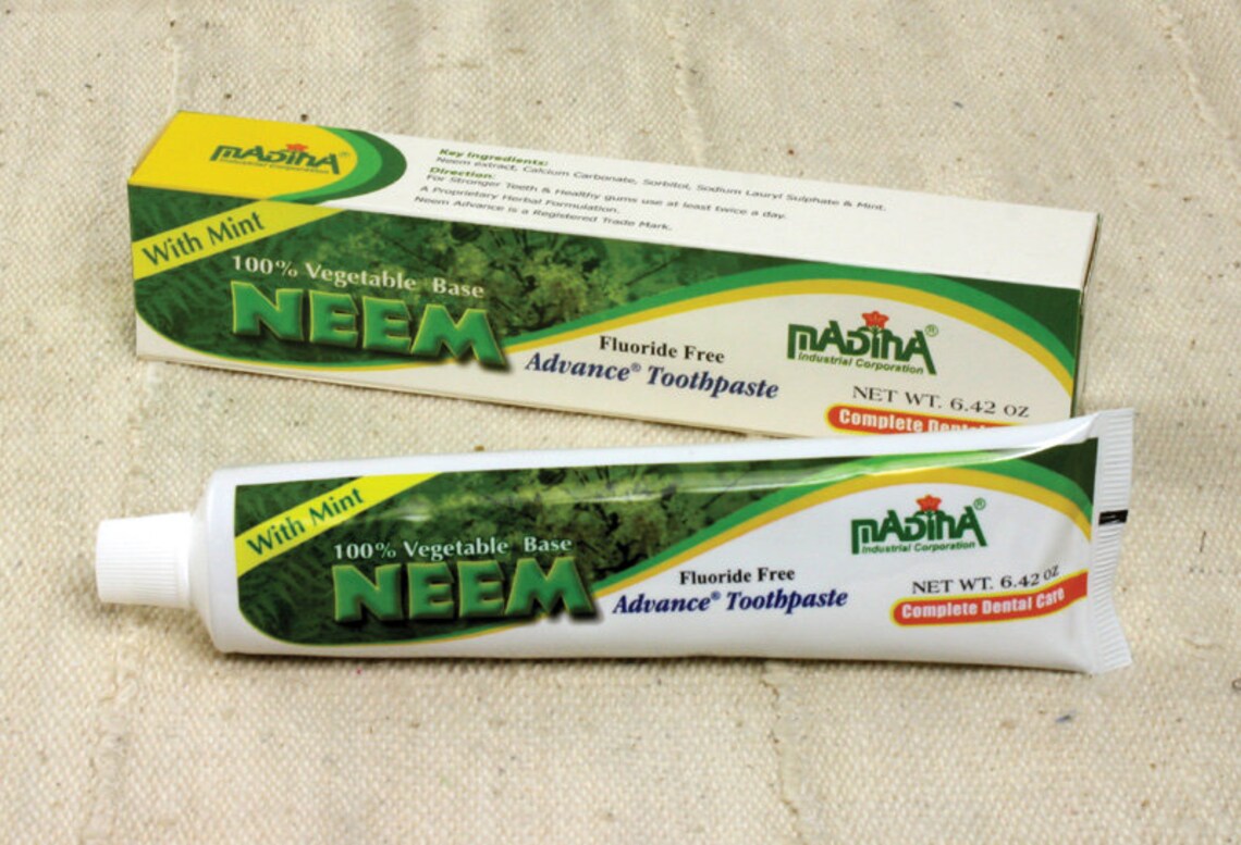 Neem Advance Toothpaste Etsy