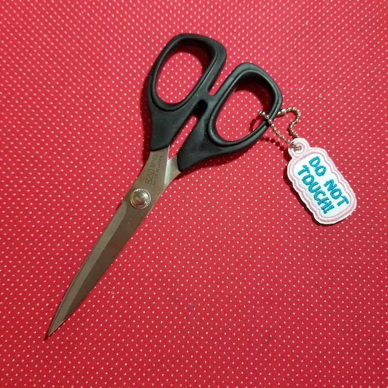 Scissors charms embroidery design labels tags for scissors Etsy