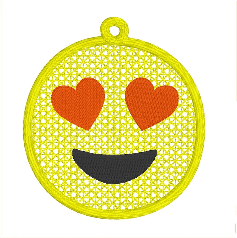 Dreamcatcher Emoji Embroidery Design Rainbow Clouds Emoji - Etsy