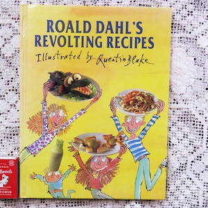 Rare find!  1994 first edition Roald Dahl&#39;s Revolting Recipes Quentin Blake illustrations