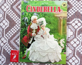 Vintage 1960s Cinderella from Zokeisha Publications Tokyo Japan - fairy tale children's classic hardback book