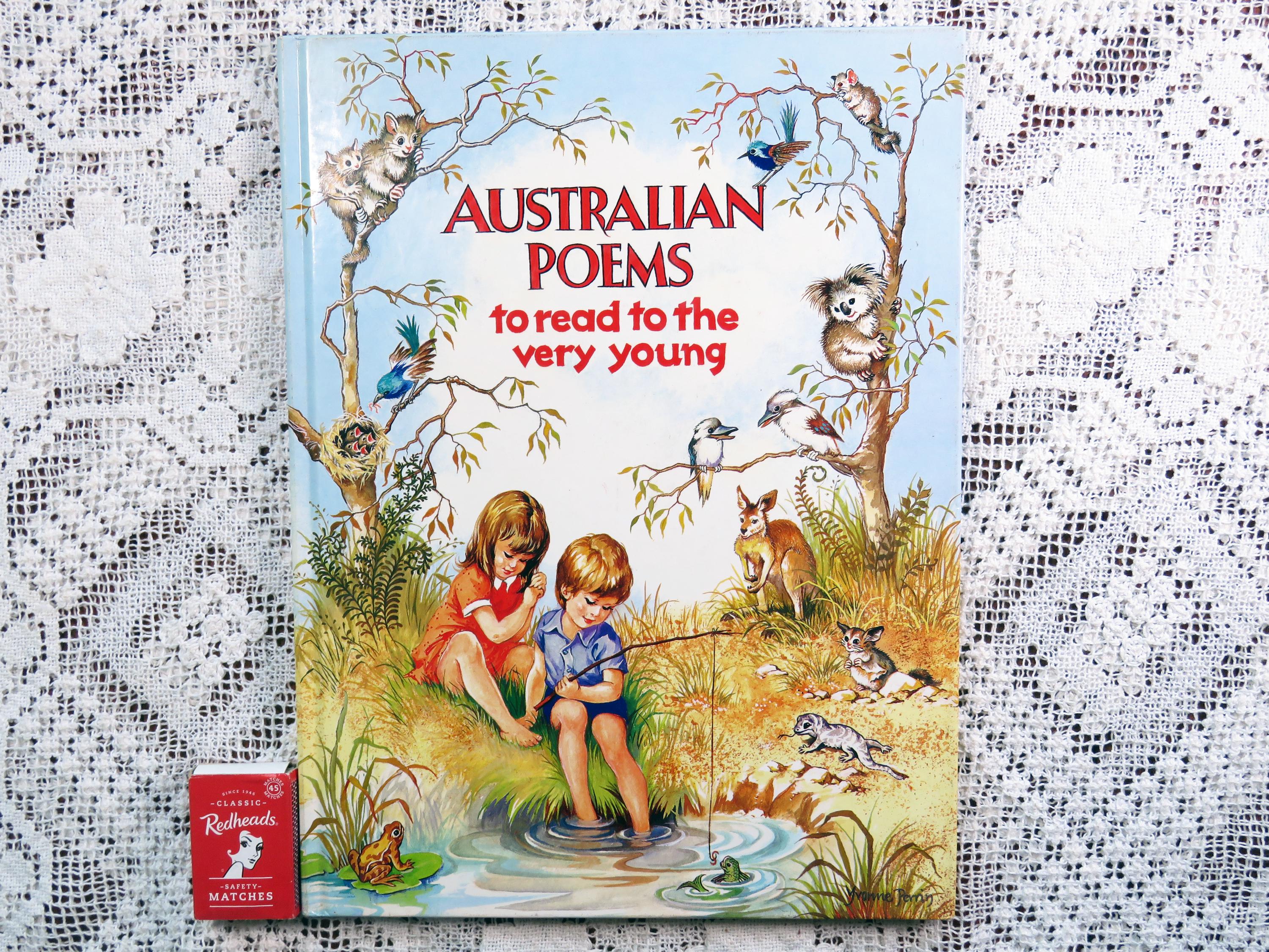 Vintage 1980s Australian Poems to Read to the Very Young