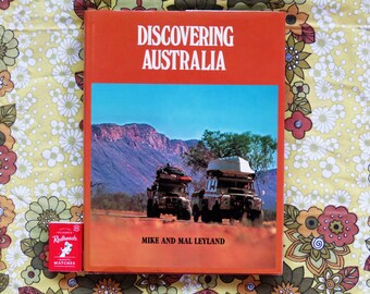 Vintage 1970's  Leyland Brothers Discovering Australia Australian adventure book outback indigenous Blue Mountains hardback