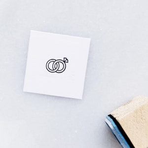 Tampon en caoutchouc pour anniversaire de mariage • Tampon de célébration et d'anniversaire pour calendriers et agendas