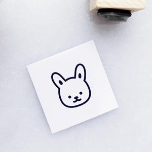 Tampon lapin • Tampon Petit animal • Mini tampons pour agendas