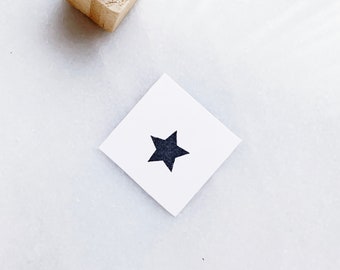 Small Star Rubber Stamp • Tiny Shape Stamps