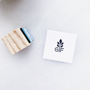 Tampon pour option repas sans gluten • Petit tampon en caoutchouc • Tampon pour option repas de mariage