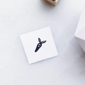 Tampon en caoutchouc avec option repas végétarien • Tampons de repas de mariage avec option végétarienne