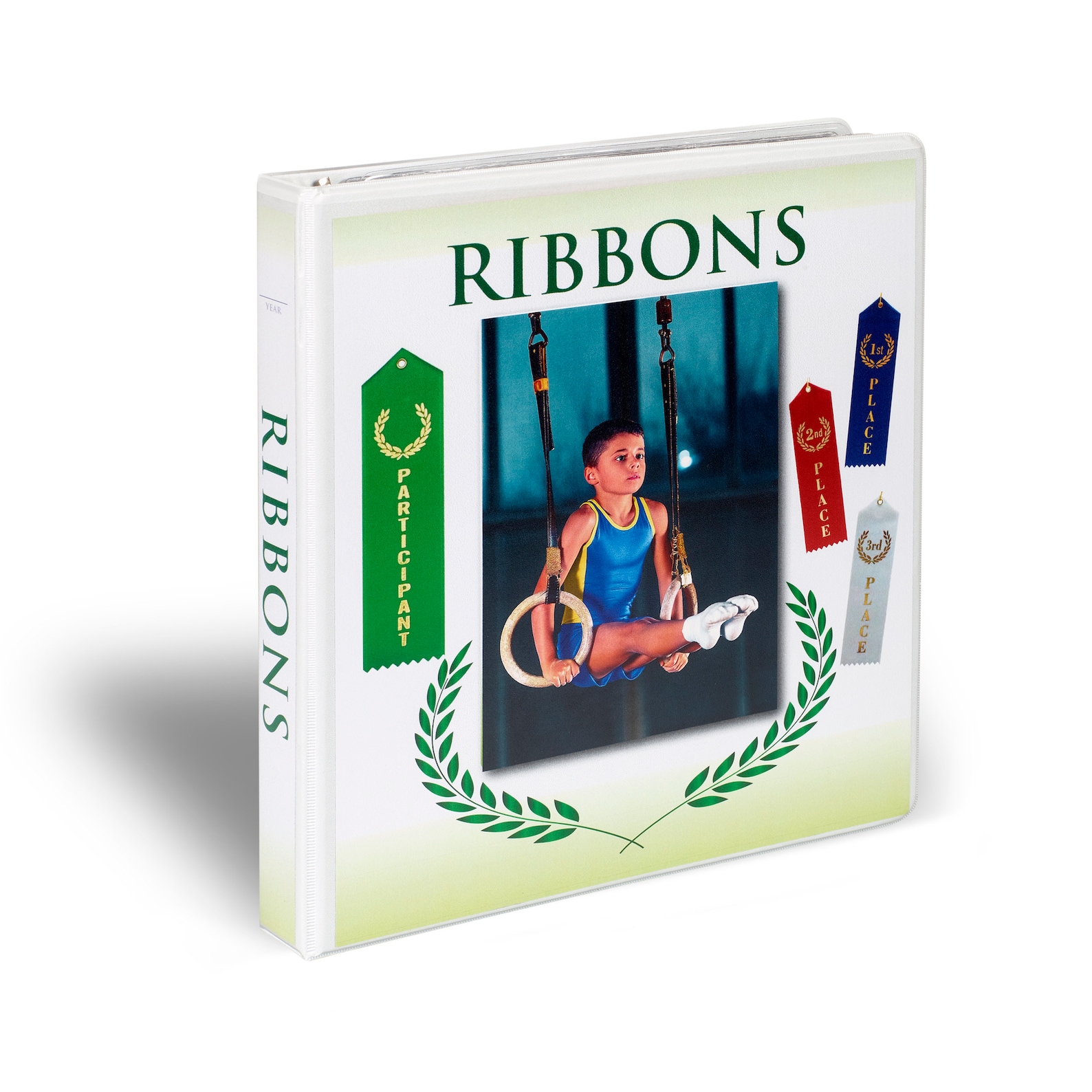 Swimming Gift Ribbon Organizer Binder Storage Album Ribbons Holder Swim ...