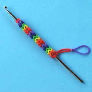 Rainbow Loom Metal Crochet Hook – Comfort Grip, Handmade in USA