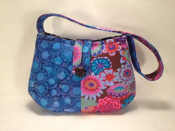 Items similar to BLACK FRIDAY SALE! Half Off Any Item! Blue Floral ...