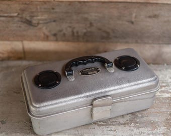 Vintage Tackle Box Bluetooth Speaker, Portable Speaker, Custom, Man Cave Gift