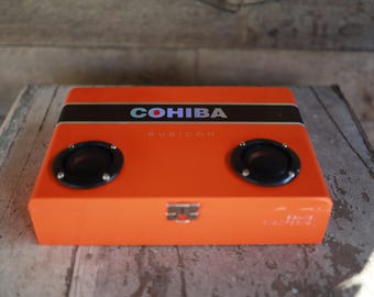 Custom Cigar Box Portable Bluetooth Speaker