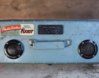 Benutzerdefinierte Vintage Elektriker Box Bluetooth Lautsprecher