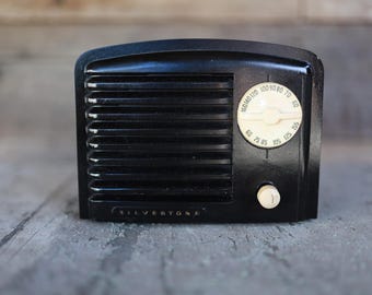 Vintage Silvertone Radio Bluetooth Speaker