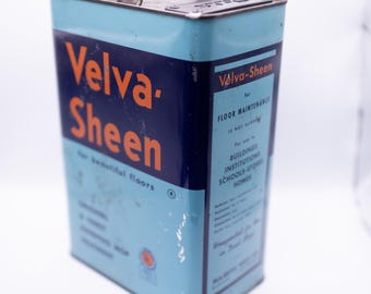 Vintage Velva-Sheen Can Bluetooth Speaker, Custom, Portable Speaker