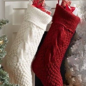 Christmas stocking,Personalized christmas stocking,Knit stocking