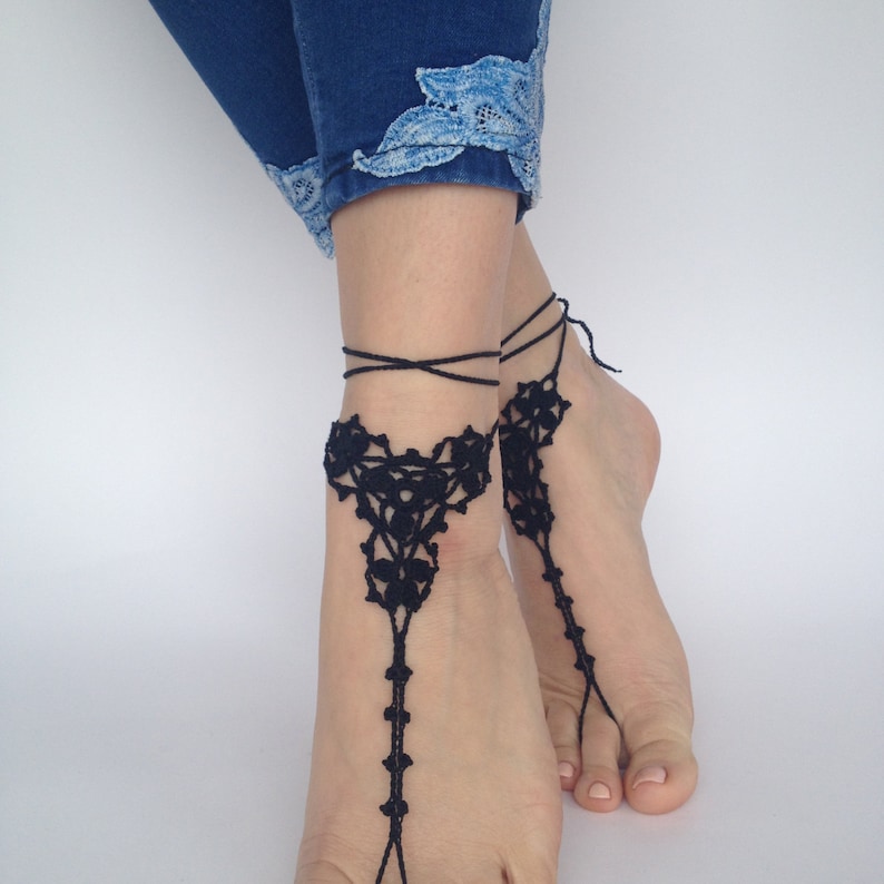 PDF Pattern,crochet Pattern,wedding Barefoot Sandals,beach Wedding