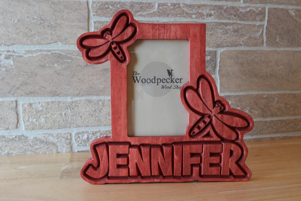 Personalized Dragonfly Picture Frame Insect Photo Frame for Etsy