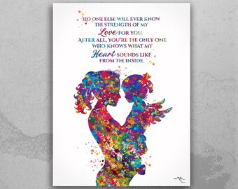 mothers day baby art