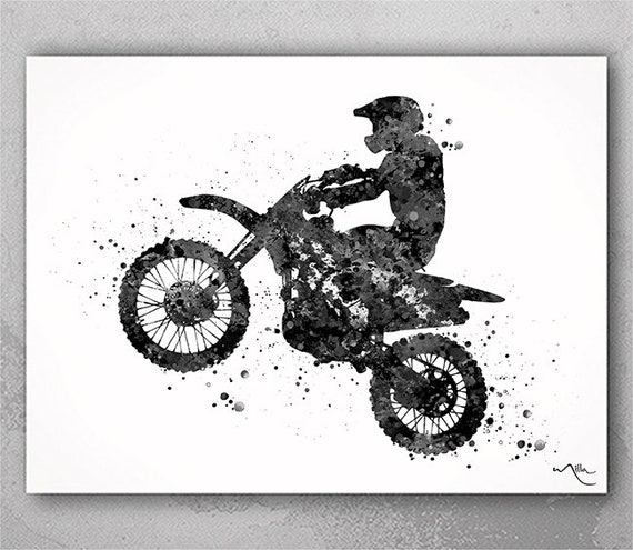 Motocross Bike Motorcycle Race Poster  Corrida de motocross, Motocicleta  de corrida, Bicicleta de corrida