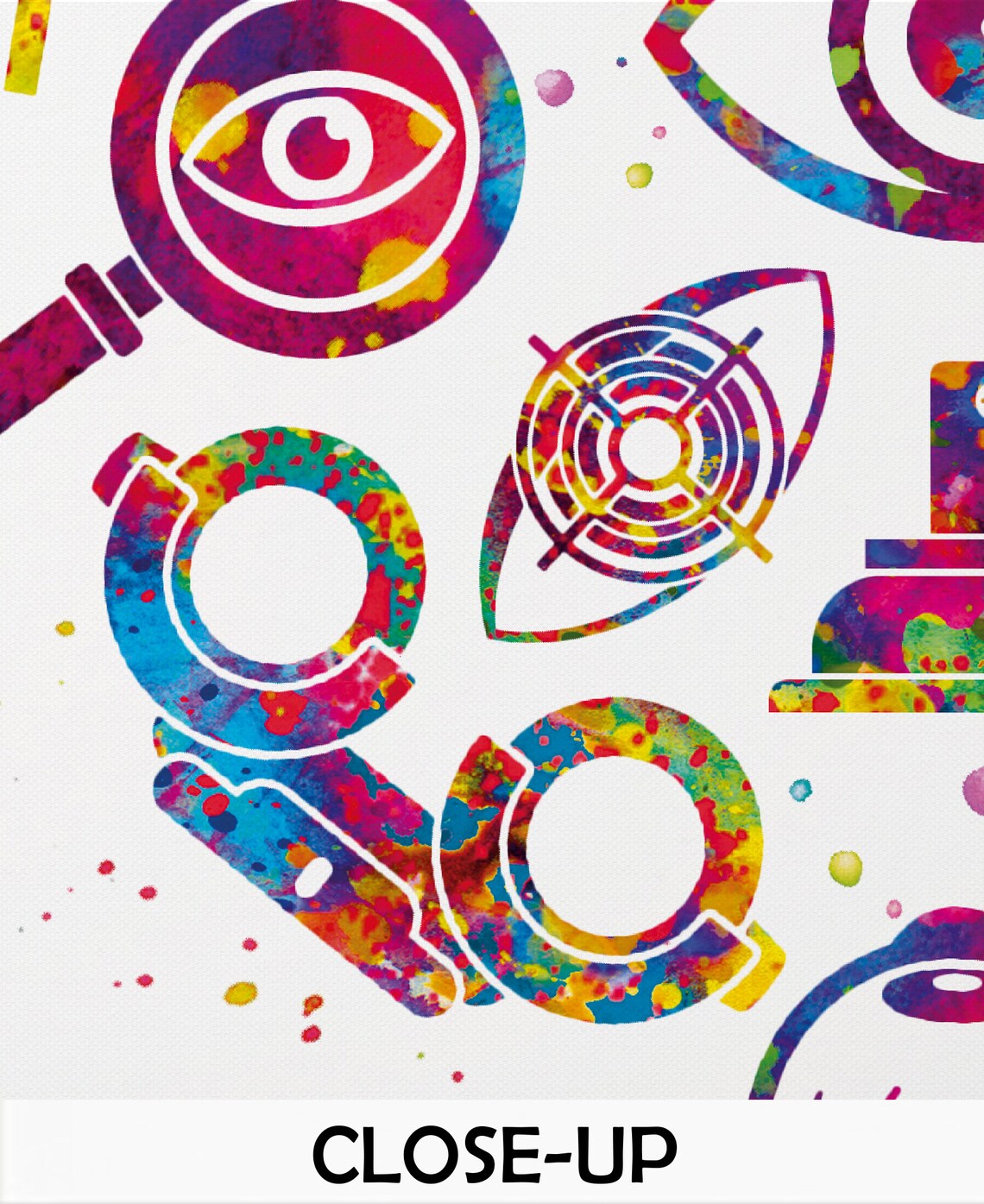 Optometry Art Watercolor Print Optometrist Gift Optician | Etsy